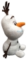 Mobile Preview: Olaf Plüschtier aus Disneys Frozen - Die Eiskönigin. Das Kuscheltier hat eine Größe von 30 cm